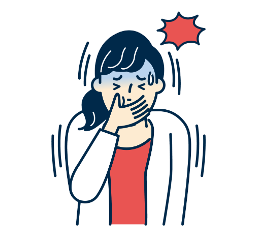 悪心・嘔吐 （ 気持ち悪い、吐きそうになる）
